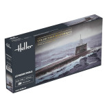 KIT PARA MONTAR HELLER U-BOAT LE REDOUTABLE 1/400 25 PEÇAS HLR 81075